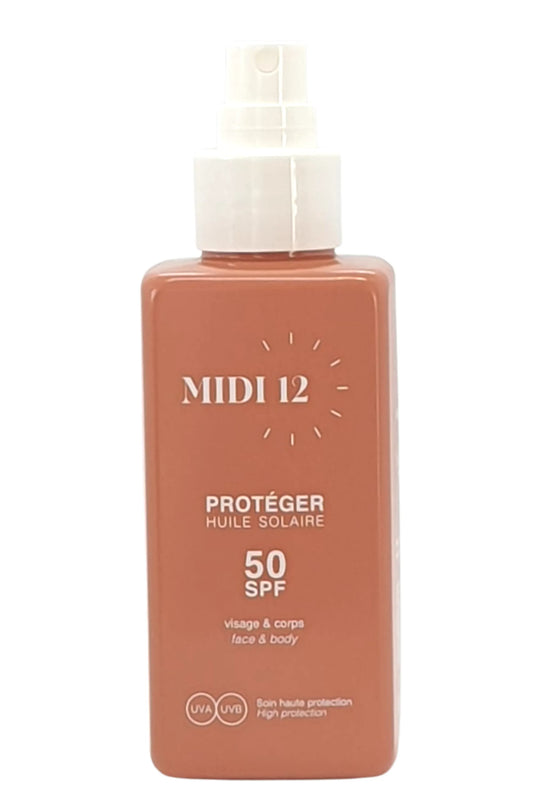 Huile solaire spf50